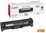 Obrzok produktu Canon toner CRG-718, ierny, 3 500 strn