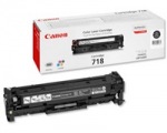 Obrzok produktu Canon toner CRG - 718 BK, ierny, 3 400 strn 