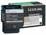 Obrzok produktu Lexmark toner C544X1KG, ierny, 6 000 strn