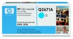 Obrzok produktu HP toner Q2671A, azrov, 4 000 strn