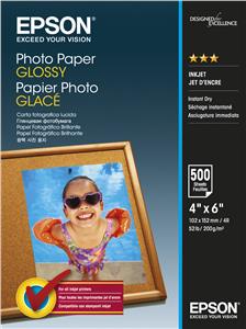 Obrzok EPSON Photo Paper Glossy 10x15cm 500 list - C13S042549
