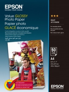 Obrzok EPSON Value Glossy Photo Paper A4 50 sheet - C13S400036
