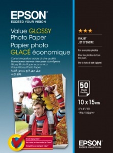 Obrzok EPSON Value Glossy Photo Paper 10x15cm 50 sheet - C13S400038