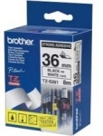 Obrzok produktu Brother TZE-S261, biela/ ierna, 36mm