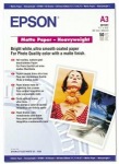 Obrázok produktu EPSON A3, Matte Paper Heavyweight (50listů)