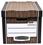 Obrzok produktu Fellowes WOODGRAIN archivan katule FastFold,  2 ks