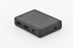 Obrzok produktu Mini Switch HDMI 4-port,  4096x2160p 4K UHD 3D,  HDCP1.4,  with remote control