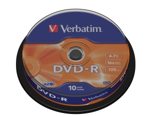 Obrzok Verbatim mdium DVD-R - 43523