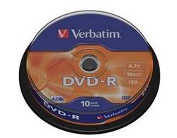 Obrzok Verbatim mdium DVD-R - SKVERB43523S