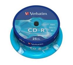 Obrzok Verbatim mdium CD-R - SKVERB43432S