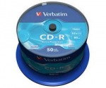 Obrzok produktu Verbatim mdium CD-R, 700MB, 52x, 50ks, cake