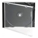 Obrázok produktu Box na 1CD, hrubý, čierny