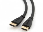 Obrázok produktu Gembird kébel DisplayPort v1.2 samec-samec,  1m,  pozlátené konektory