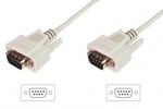 Obrzok produktu ASSMANN RS232 Connection Cable DSUB9 M (plug) / DSUB9 M (plug) 2m beige