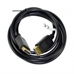 Obrzok produktu Vakoss Cable DisplayPort M -> DisplayPort M 2m  TC-D746K ierna blistrov baleni