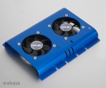 Obrzok produktu AKASA chladi 3, 5" HDD - 2 ventiltory