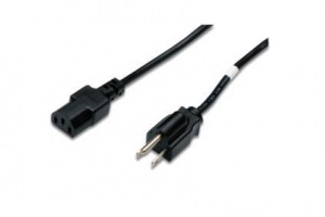 Obrzok ASSMANN Power Cord Connection Cable US plug M (plug)  - AK-440106-018-S