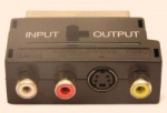 Obrzok produktu Gembird redukcia SCART - 3 CINCH (RCA) + 1 S-Video (prepnanie IN / OUT)