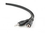 Obrázok produktu Gembird kábel,  predlžovací audio JACK 3.5mm samec / JACK 3.5mm samica,  2M