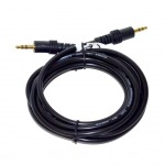 Obrzok produktu Vakoss Audio cable minijack 3, 5mm M -> M  2m,  ierna,  blistrov balenie