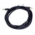Obrzok produktu Vakoss Audio cable minijack 3, 5mm M -> M  5m,  ierna,  blistrov balenie