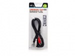 Obrzok produktu Natec redukcia, jack 3,5mm na 2x RCA, 2,5m