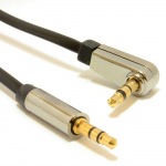 Obrzok produktu Gembird Prav uhol 3, 5 mm stereo audio kbel,  1m