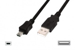 Obrzok ASSMANN USB 2.0 HighSpeed  Cable USB A M (plug)  - AK-300130-010-S