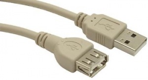 Obrázok Gembird kábel USB 2.0 - CC-USB2-AMAF-75CM/300