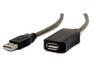 Obrzok Gembird USB 2.0 kbel A-A predlovac 5m (aktvny) - UAE-01-5M