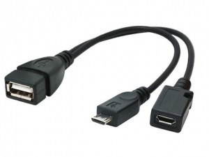 Obrzok Gembird cable USB OTG AF to micro BM  - A-OTG-AFBM-04