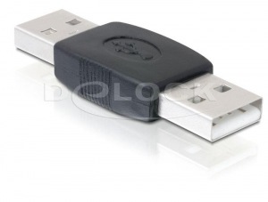 Obrzok Delock Adapter Gender Changer USB-A male - USB-A male - 