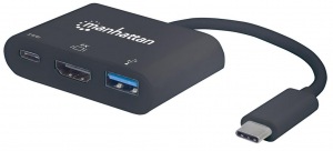 Obrzok Manhattan USB-C 3.1 multiport adaptr -> HDMI  - 152037