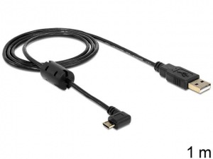 Obrzok Delock Cable USB-A male > USB micro-B male angled 270 - 