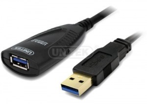 Obrzok Unitek predlovac kbel USB 3.0 5m - Y-3015