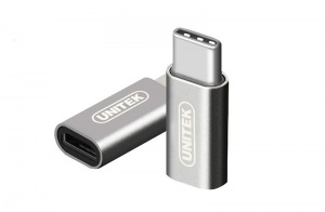 Obrzok Unitek Y-A027AGY Adaptr USB type-C - Micro USB - Y-A027AGY