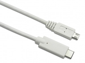 Obrzok Sandberg kbel USB-C samec > Micro USB samec - 136-06