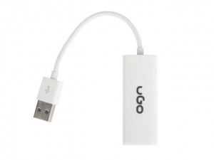 Obrzok UGO Adapter USB 2.0 > LAN 10  - UAS-1087