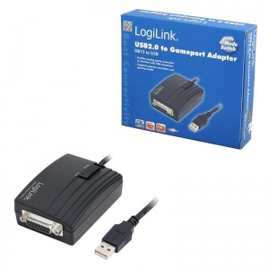 Obrzok LOGILINK - Adapter USB 2.0 to Gameport - UA0052C