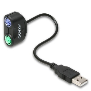 Obrzok AXAGON ADPS-50 USB2.0 - 2x PS  - ADPS-50