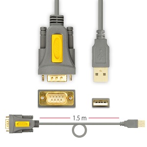 Obrzok AXAGON ADS-1PS USB2.0 - seriov RS-232 DB9 Prolific adapter 1 - ADS-1PS