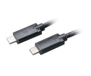 Obrzok AKASA  - USB 3.1 typ C na typ C kabel - 100 cm - AK-CBUB26-10BK