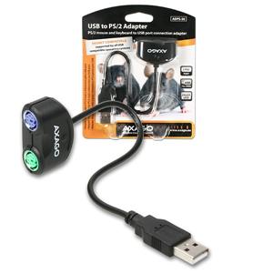 Obrzok AXAGON USB2.0 - 2x PS  - ADPS-50