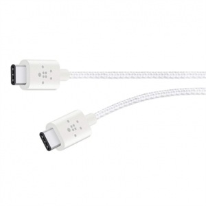 Obrzok BELKIN MIXIT kabel USB-C to USB-C - F2CU041bt06-WHT