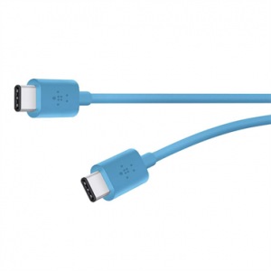 Obrzok BELKIN MIXIT kabel USB-C to USB-C - F2CU043bt06-BLU