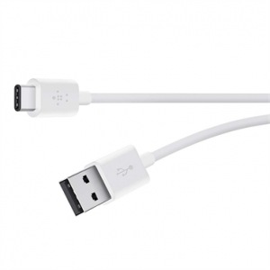 Obrzok BELKIN MIXIT kabel USB-C to USB-A - F2CU032bt06-WHT