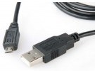 Obrzok Equip micro USB 2.0 cable AM -> MBM5P 1.8m black - 128523
