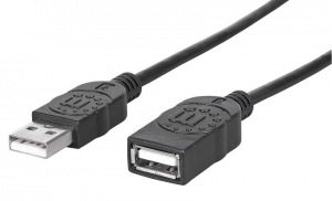 Obrzok Manhattan USB kbel predlovac A-A - 338653