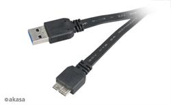 Obrzok AKASA kbel USB 3.0 - AK-CBUB13-15BK