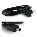 Obrázok produktu 4World kábel USB 2.0, A na B mini 5pin, 1,5m 